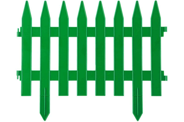 Забор декоративный GOTIKA №3 310 см 7 шт зеленый Забор декоративный GOTIKA №3 310 см 7 шт зеленый