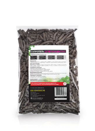 Сапропель гранулированный Суперконцентрат 1 л БИО-комплекс