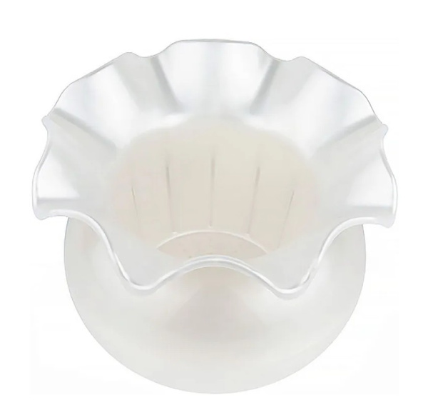 Горшок Аленький цветочек 0,3 л ПИ-20-1ТХ Белый перламутр