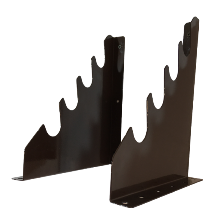 Держатель настенный для садовых инструментов Волна коричневый МС-Про