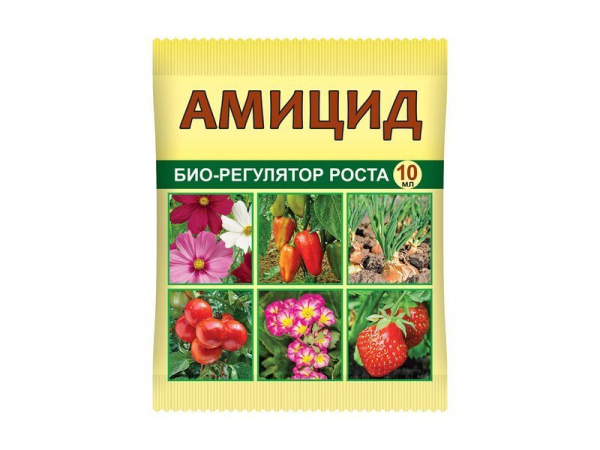 Удобрение Амицид регулятор роста растений 10 мл Удобрение Амицид регулятор роста растений 10 мл