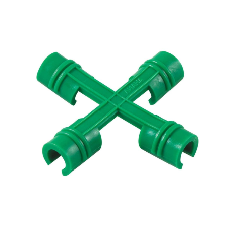 Крестовина для сборки парника, опор и укрытий для растений, 6 шт