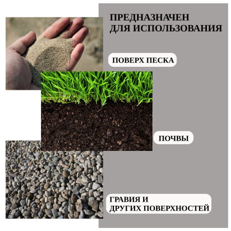 Укрывной материал защитная полоса для междурядий и грядок от сорняков с УФ стабилизатором черная 120 г/м2, 0,4 х 8 м Благодатное Земледелие