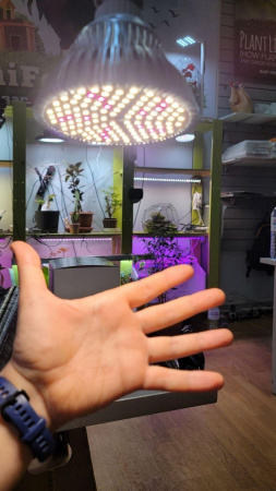 Фитолампа светодиодная Е27 25W Фулл Комфорт 4000K+660nm