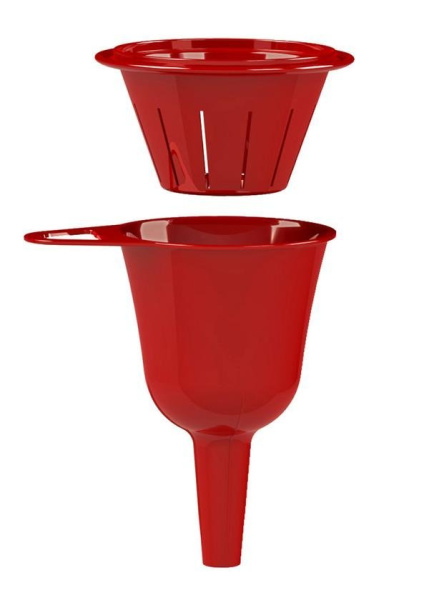 Воронка узкая с ситечком d-90 мм КП-1-1ТХ