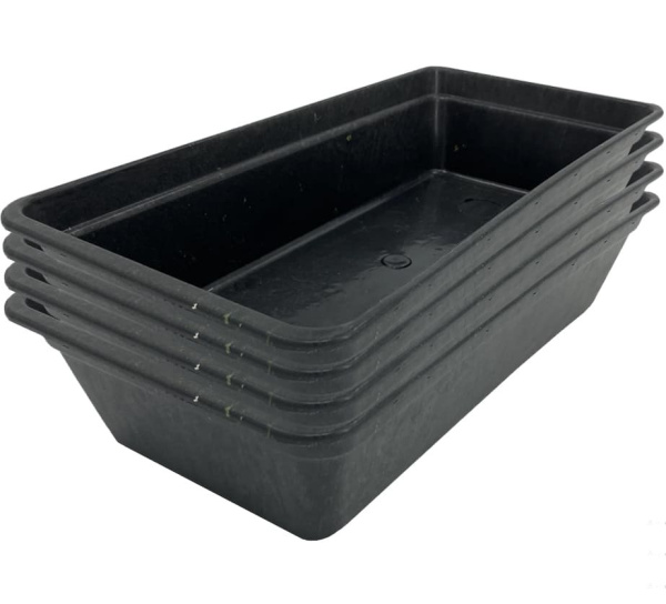 Ящик для рассады Урожай-5 на 5 л 50x15x10 см набор 4 штуки