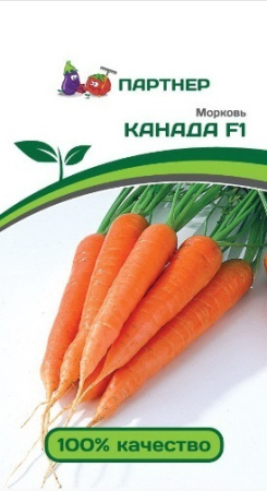 Семена Морковь Канада F1 0.5 гр Партнер, 2 шт