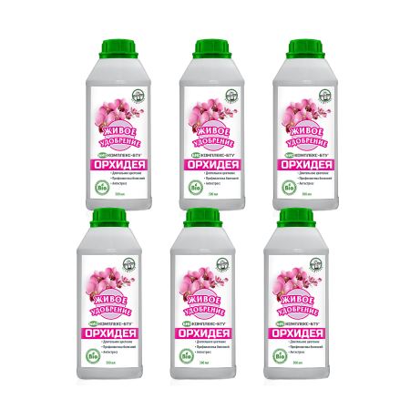 Биопрепарат Биокомплекс-БТУ для орхидей 0,5 л, 6 шт