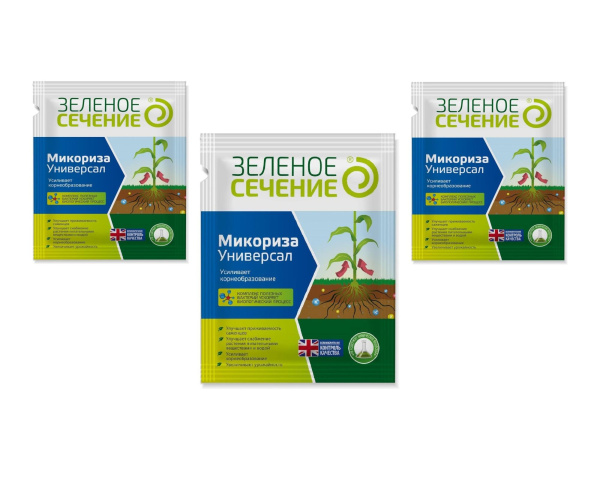 Микориза Универсал Мощный биостимулятор 50 г, 3 шт Микориза Универсал Мощный биостимулятор 50 г, 3 шт