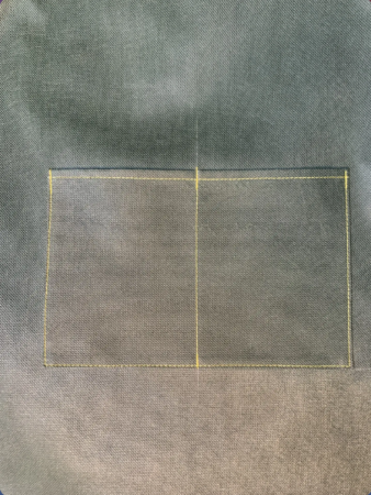 Набор Фартук с карманом и скатерть 120 х 90 см из спанбонда 110 г/м2 зеленый Благодатное земледелие