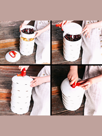 Ведро секционное для хранения и перевозки ягод ВС-5, 8 л