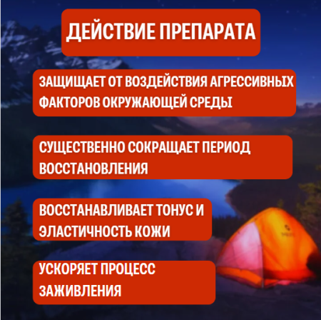 Мазь Походная заживляющая 40 г, 3 шт