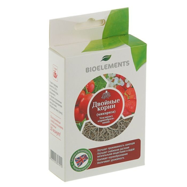 Удобрение для корней Двойные корни Биоэлементс 80 г