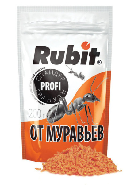 Рубит Средство от муравьев Rubit Спайдер гранулы дой-пак 200 гр