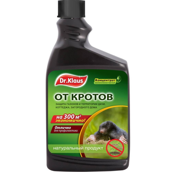 Dr.Klaus Запасной флакон концентрат от кротов 1 л