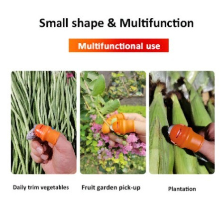 Нож на большой палец с силиконовым наконечником 51*23 мм