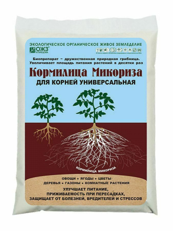 Кормилица Микориза для корней универсальная, 2 шт по 1 л