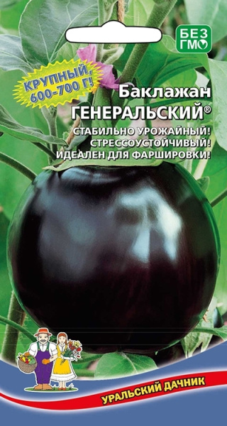 Семена Баклажан Генеральский Уральский Дачник Семена Баклажан Генеральский Уральский Дачник