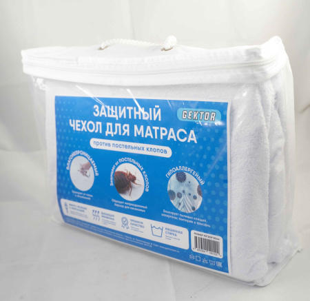 Защитный чехол для матраса от клопов Gektor 200х180