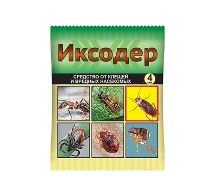 Средство Иксодер от клещей, ос, шершней, муравьев 4 мл