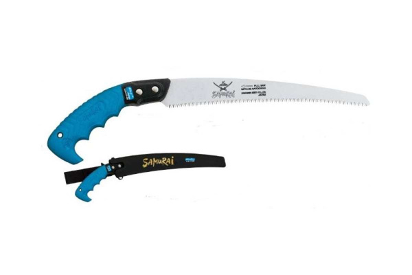 Пила с изогнутым полотном в чехле с поясным креплением 240 мм/3 мм GCM-240-MH Samurai
