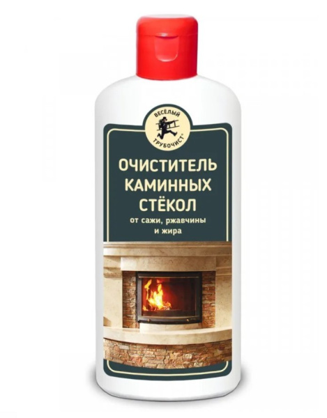 Очиститель каминных стёкол от сажи, ржавчины, жира, 250 мл