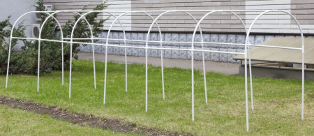 Каркас парника из ПВХ длина 5 м, высота 1,2 м дуга разборная