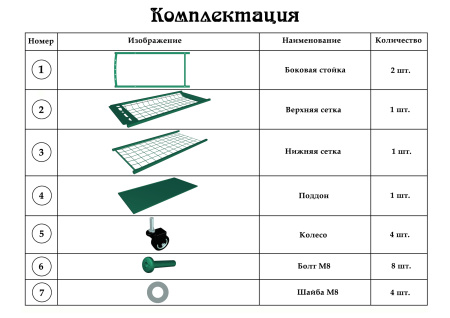 Подставка под садовые инструменты Помощница Люкс МС-Про