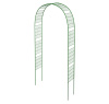 Арка садовая металлическая разборная Сетка h 250 см, зеленая