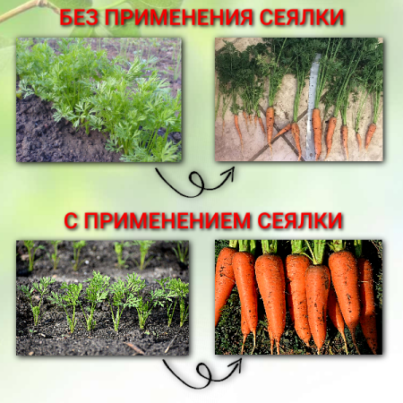 Сеялка для семян ручная Барабашка d-12 см