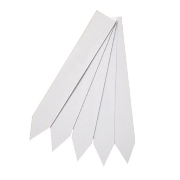 Бирки Колышки для рассады с черными метками 95 мм x 20,03 мм 20 шт