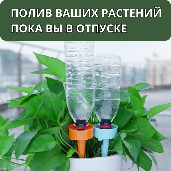 Конус на бутылку для автополива, 1 уп по 3 шт Конус на бутылку для автополива, 1 уп по 3 шт
