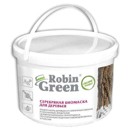 Побелка Робин Грин Серебряная биомаска ведро 3,5 кг