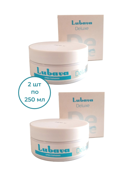 Крем-парафин ЛЮБАВА DELUXE для рук и ног 150 мл, 2 шт