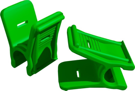 Зажим-прищепка для крепления укрывного материала к дугам 10-12 мм, 10шт