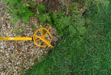 Ручной садовый супер Бур Торнадика (Торнадо) + грипсы (1 пара)