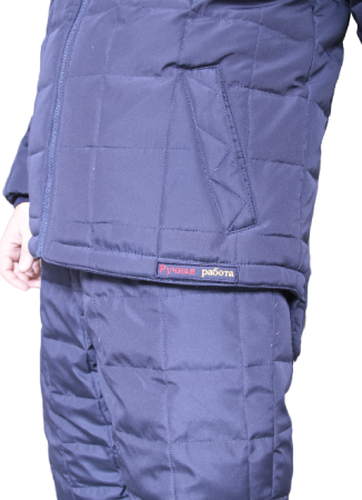 Костюм Универсальный Северянин с оленьей шерстью синий