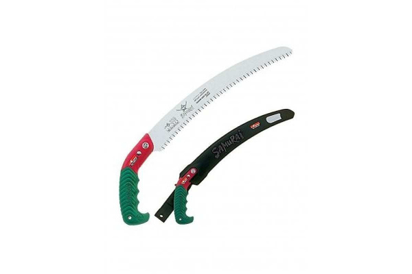 Пила с изогнутым полотном в чехле с поясным креплением 180 мм/4 мм GC-180-LH Samurai