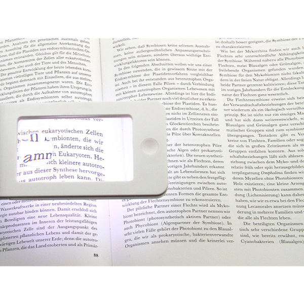 Лупа айфон Белая, без чехла