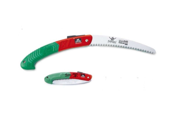 Пила складная с фиксатором изогнутое полотно 240 мм/4 мм FC-240-LH Samurai