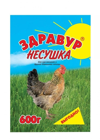 Премикс Здравур Несушка для кур-несушек и другой домашней птицы 600 г