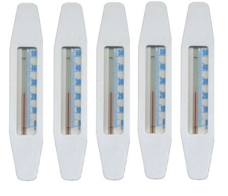 Термометр для воды Лодочка ТБВ-1, 5 шт
