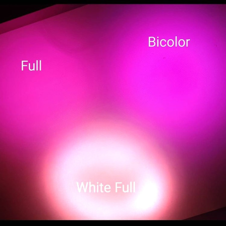 Фитолампа Е27 Блюдце D230 Биколор