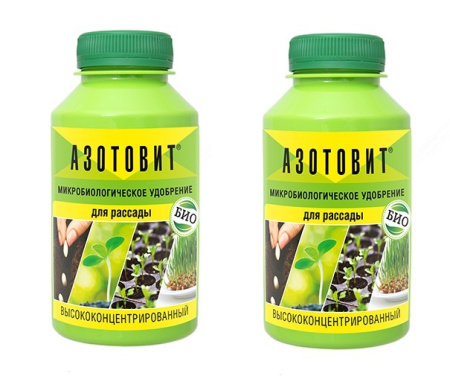 Азотовит для рассады, 2 шт по 220 мл