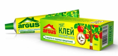 Клей ловчий пояс в тубе ARGUS, 2 шт по 135 гр