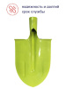 Лопата штыковая ЛКО 19596-87 из рельсовой стали 65 г лимончик