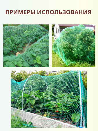 Сетка от птиц 2х10 м 8х8 мм