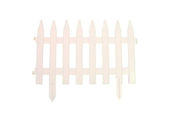 Забор декоративный GOTIKA №3 310 см 7 шт белый Забор декоративный GOTIKA №3 310 см 7 шт белый