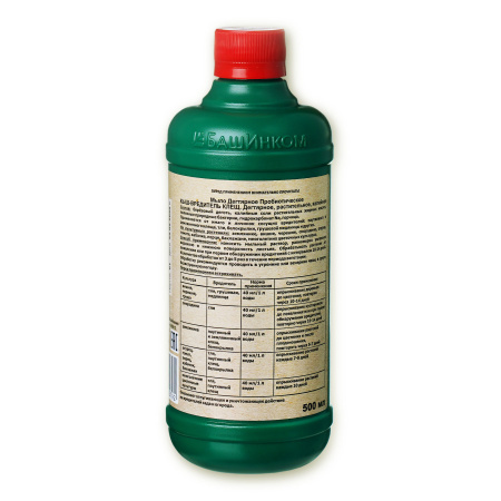 Мыло дегтярное Кыш-Вредитель Клещ для защиты от садовых вредителей 500 мл