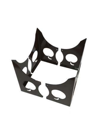 Уголок для грядки Яблоко конус коричневый комплект из 4 шт МС-Про